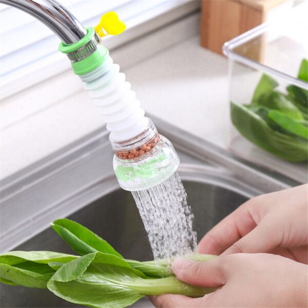 360 Degree Rotating Telescopic Nozzle Filter Splash-proof Faucet Shower Universal Joint Faucet Filter Kitchen Tool Accessories - Image 4