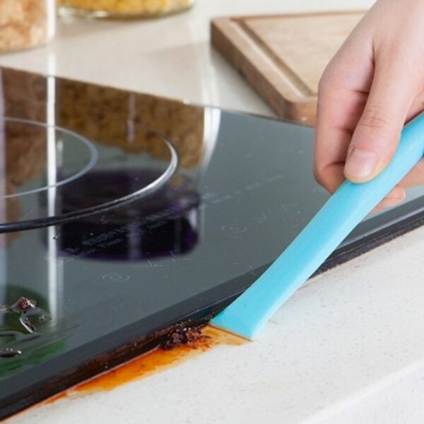 Creative Cleaner Tools Crevice Cleaning Scraper Squeegee Oven Multi-purpose Decontamination Double-Headed Cleaning Accessories