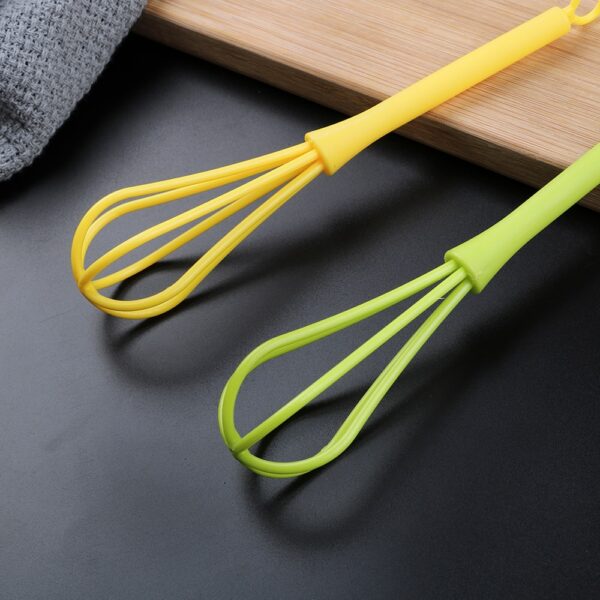 Hand Whisk Mixer for Eggs Kitchen Accessories Egg Beater Plastic Cooking Tool Cream Baking Flour Stirrer Egg Tools - Image 2