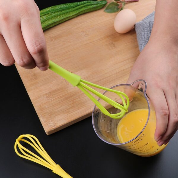 Hand Whisk Mixer for Eggs Kitchen Accessories Egg Beater Plastic Cooking Tool Cream Baking Flour Stirrer Egg Tools - Image 3