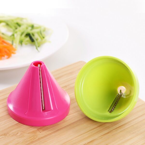 Kitchen Tool Vegetable Fruit Multifunction Spiral Shredder Peeler Manual Potato Carrot Radish Rotating Grater Kitchen Accessorie - Image 5